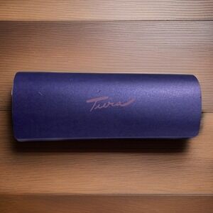 Vintage Tura Eyeglasses Hard Case Shimmer Purple Pink Sunglasses Retro Pinup